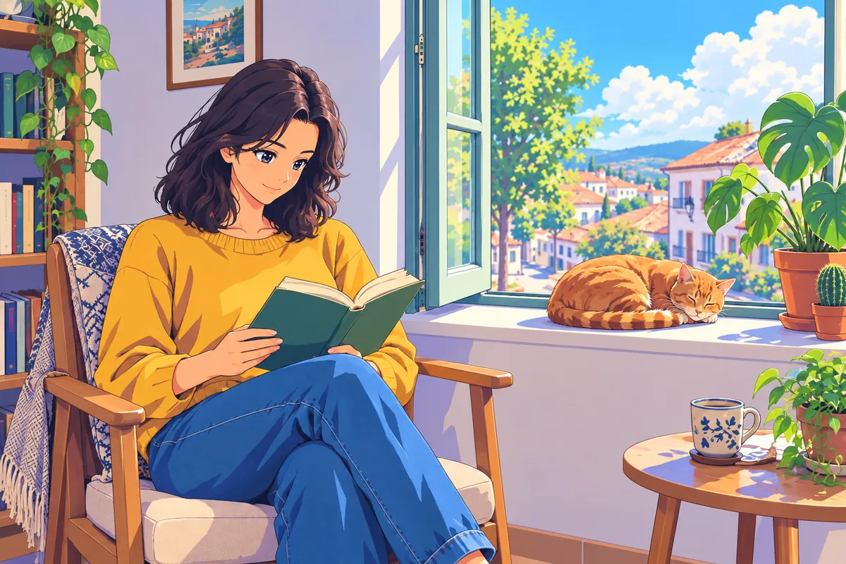 Imagen base transformada al estilo Anime
