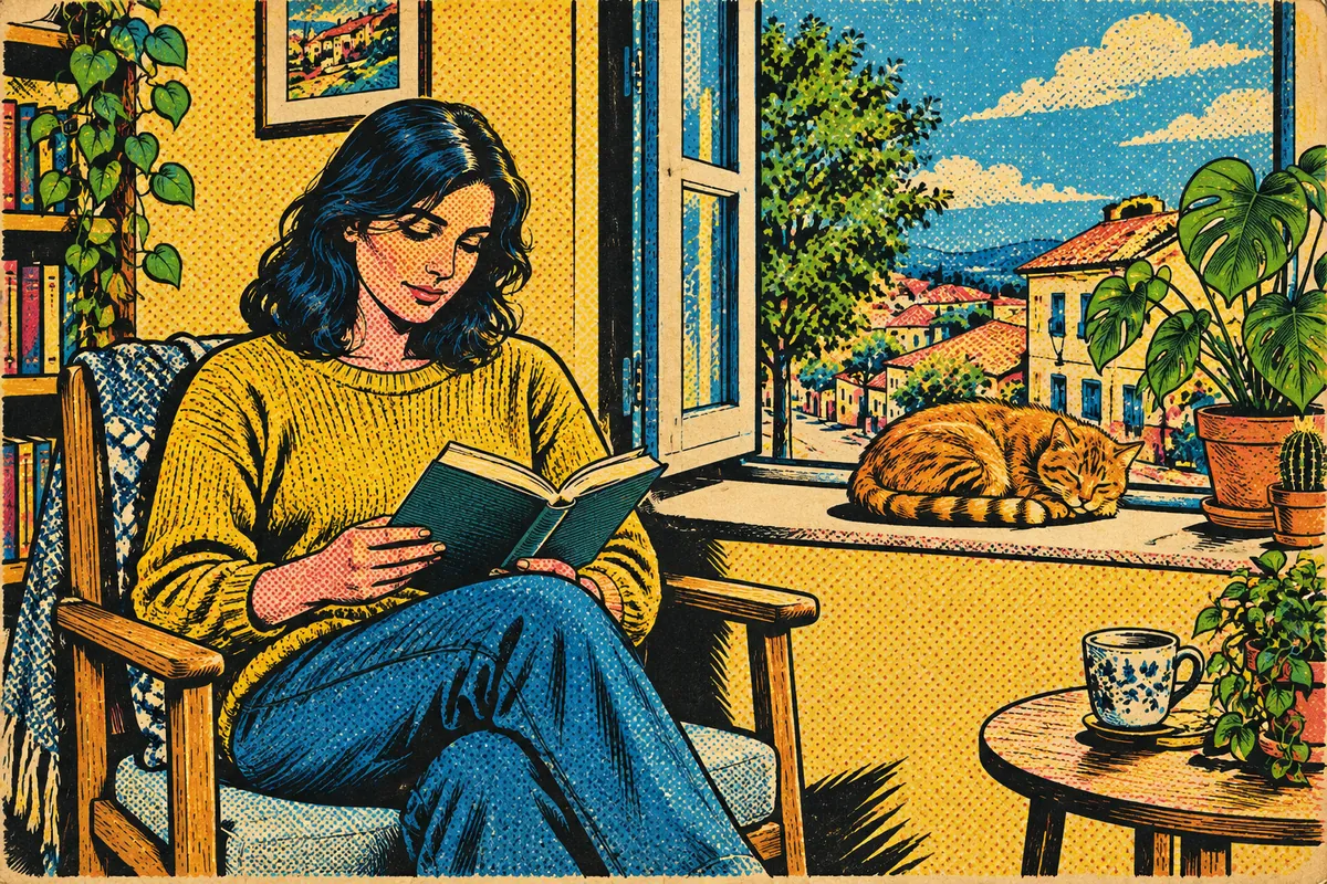 Imagen base transformada al estilo Cómic vintage