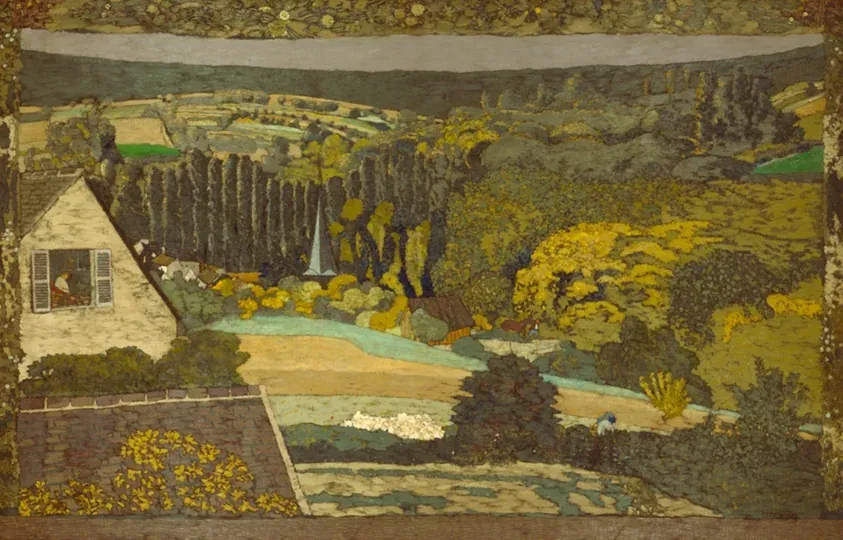 Landscape: Window Overlooking the Woods, Édouard Vuillard