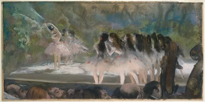 Ballet at the Paris Opéra, Edgar Degas