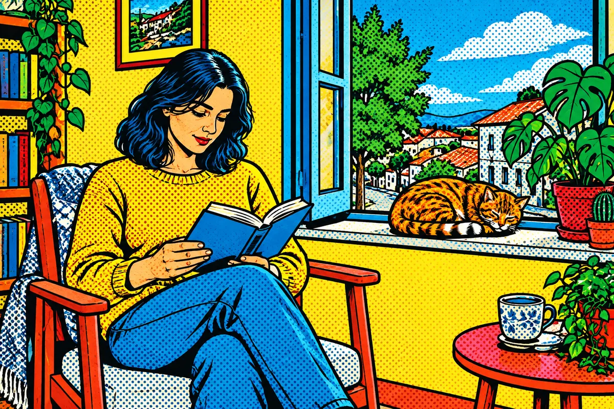 Imagen base transformada al estilo Pop art