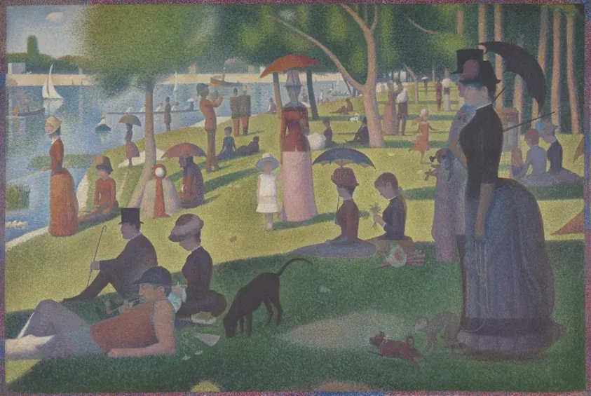 A Sunday on La Grande Jatte-1884, Georges Seurat