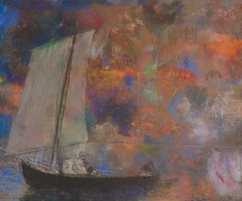 Flower Clouds, Odilon Redon
