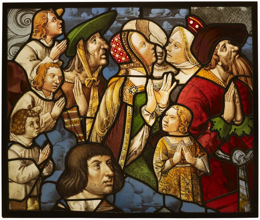 Saints and Worshippers in Adoration, French; Paris