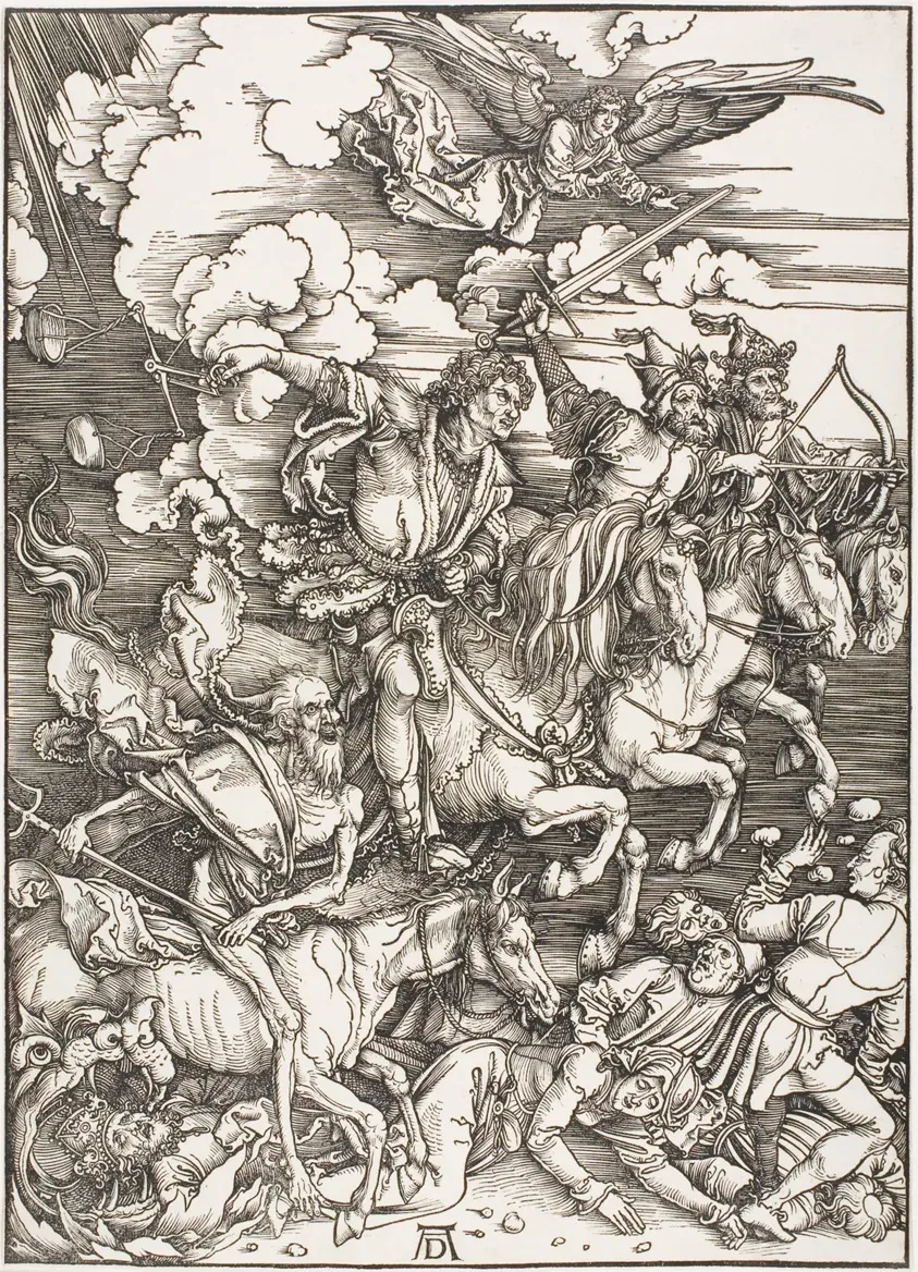 The Four Horsemen of the Apocalypse, from The Apocalypse, Albrecht Dürer
