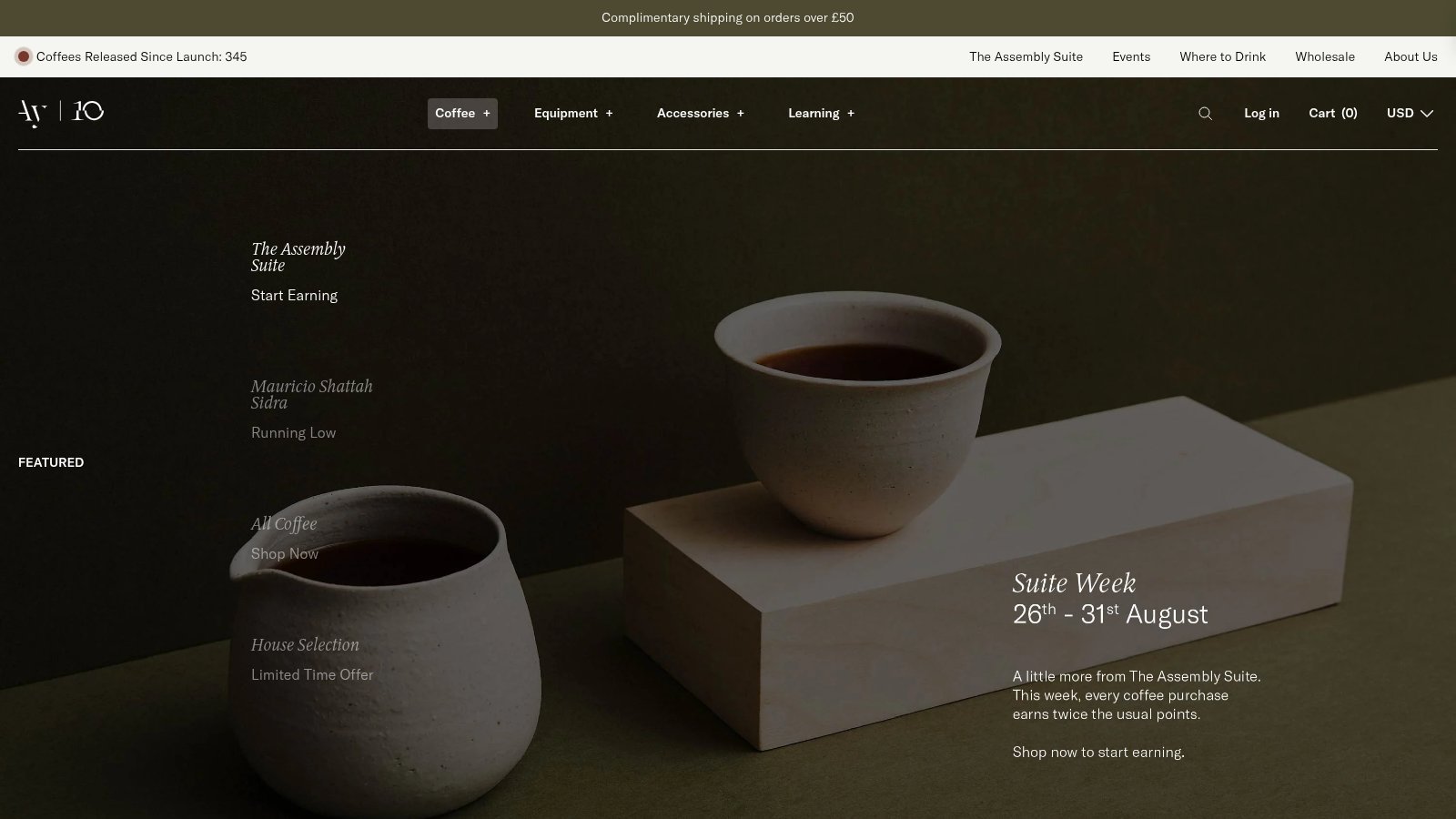 Captura de Assembly Coffee London