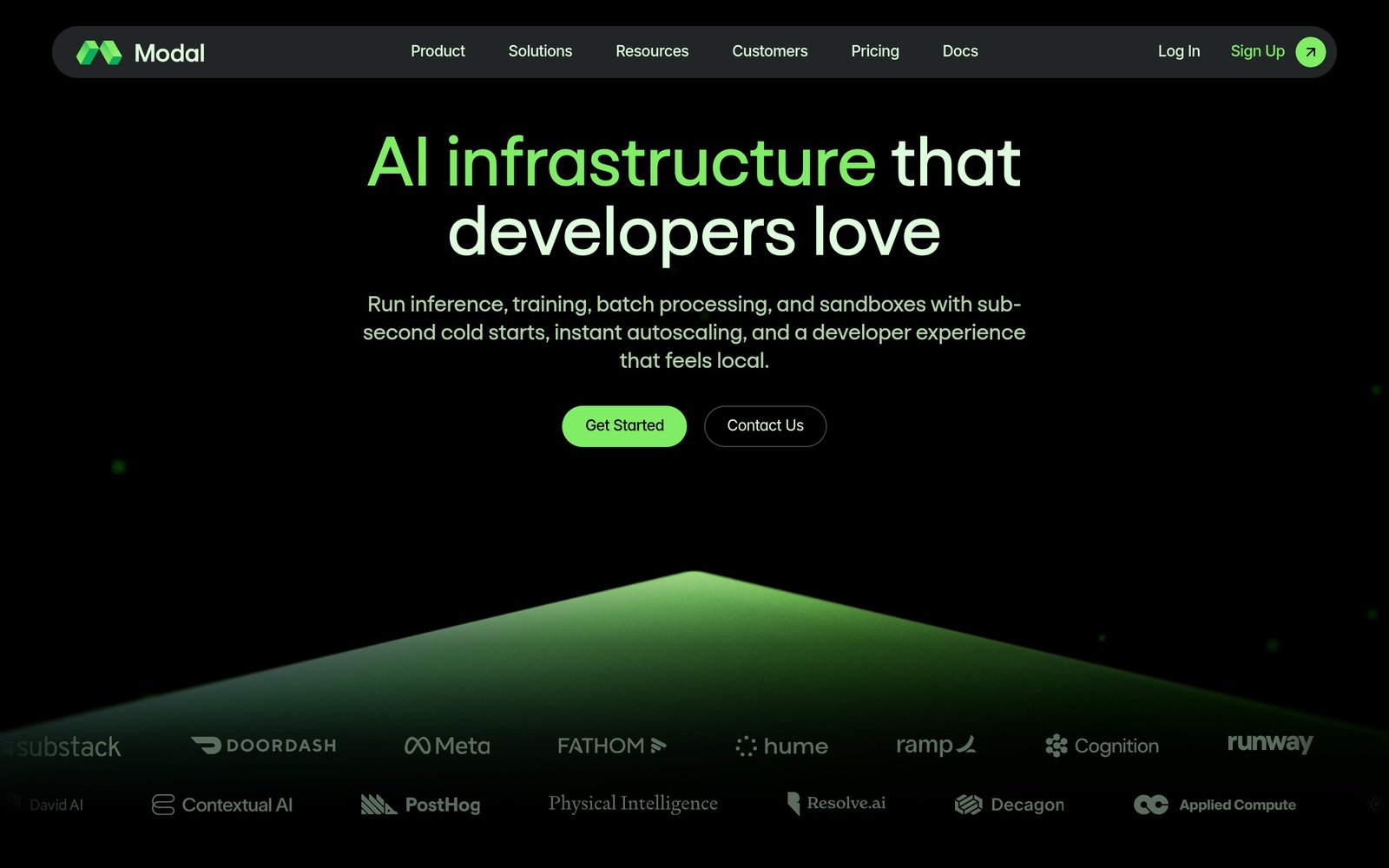 Hero del style guide Modal